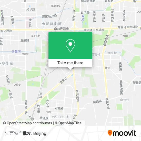 江西特产批发 map