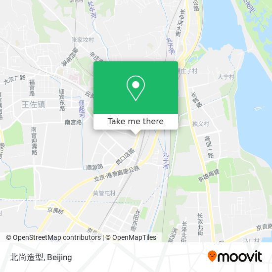 北尚造型 map