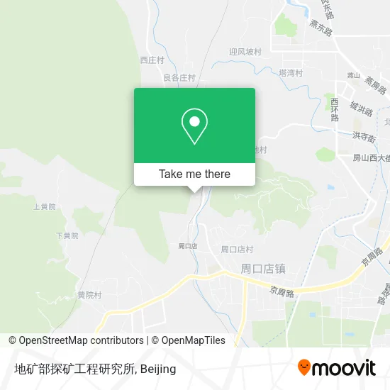 地矿部探矿工程研究所 map