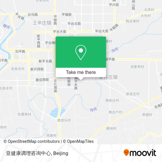 亚健康调理咨询中心 map