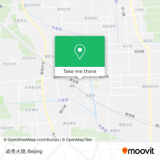 卤煮火烧 map