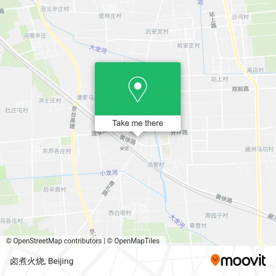 卤煮火烧 map