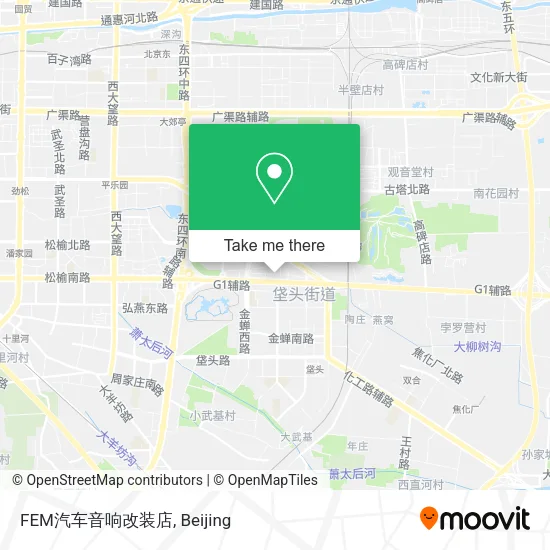 FEM汽车音响改装店 map