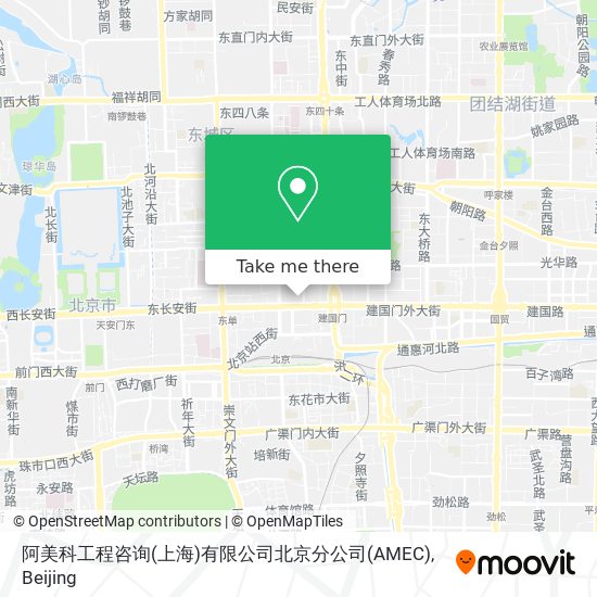 阿美科工程咨询(上海)有限公司北京分公司(AMEC) map