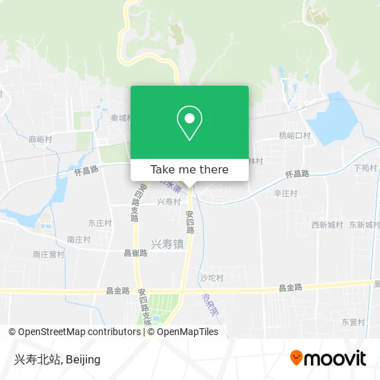 兴寿北站 map