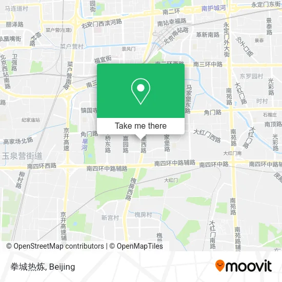 拳城热炼 map