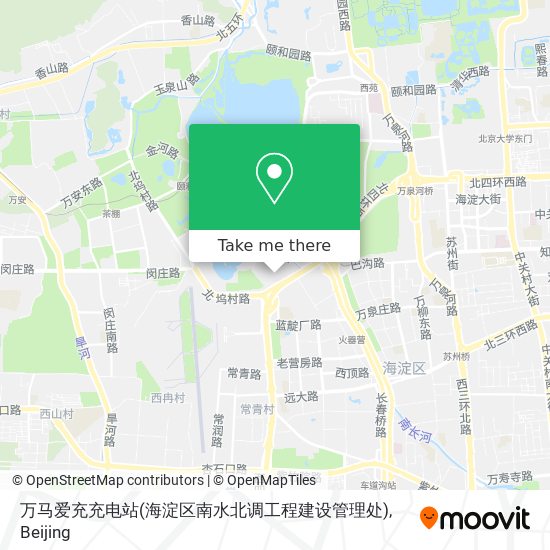 万马爱充充电站(海淀区南水北调工程建设管理处) map