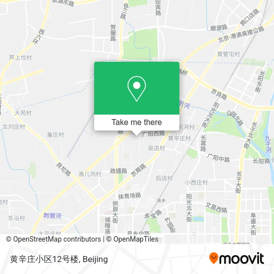 黄辛庄小区12号楼 map