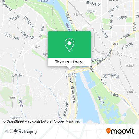 富元家具 map