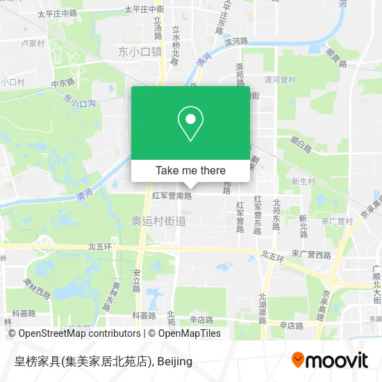 皇榜家具(集美家居北苑店) map
