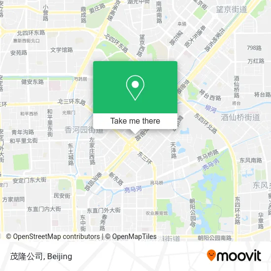 茂隆公司 map