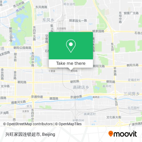 兴旺家园连锁超市 map