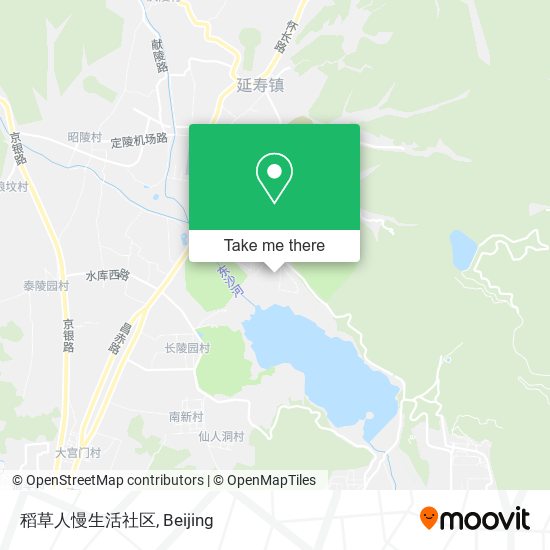 稻草人慢生活社区 map