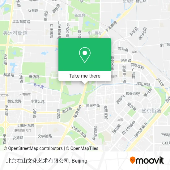 北京在山文化艺术有限公司 map