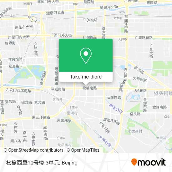 松榆西里10号楼-3单元 map