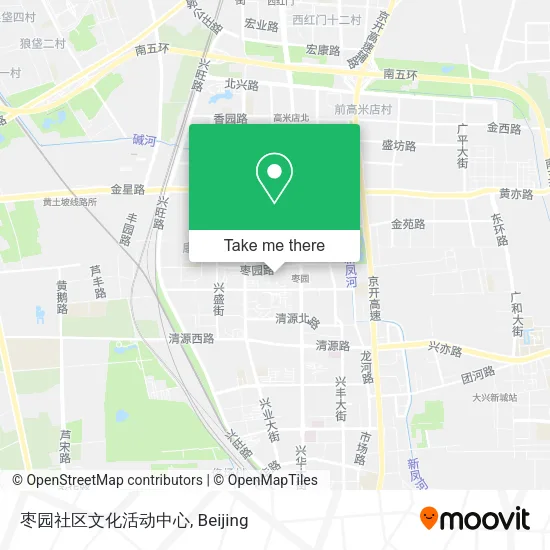 枣园社区文化活动中心 map