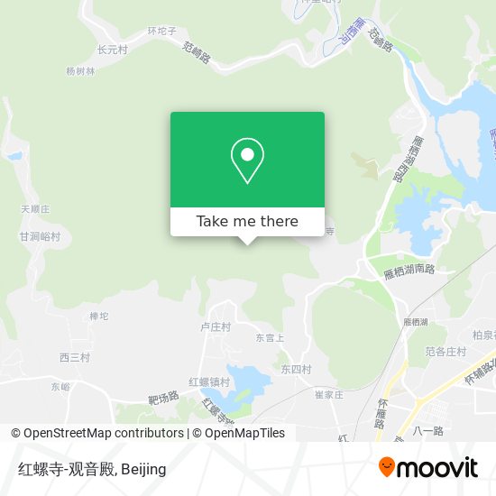 红螺寺-观音殿 map