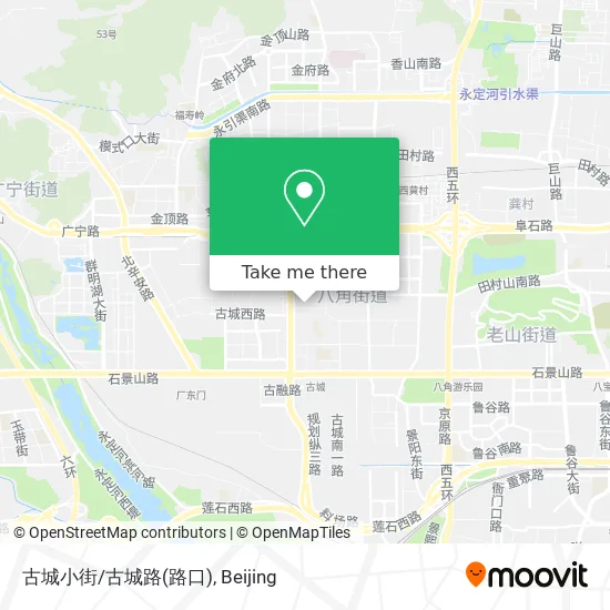 古城小街/古城路(路口) map