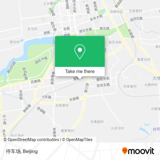 停车场 map