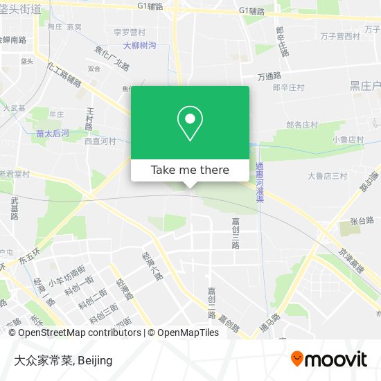 大众家常菜 map