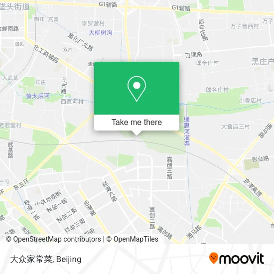 大众家常菜 map