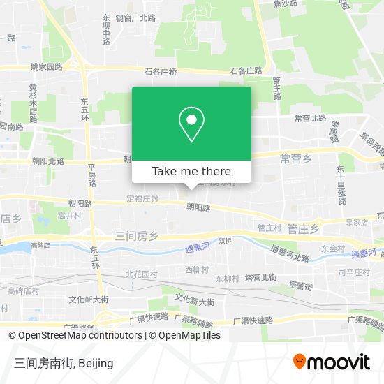 三间房南街 map