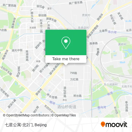 七星公寓-北2门 map