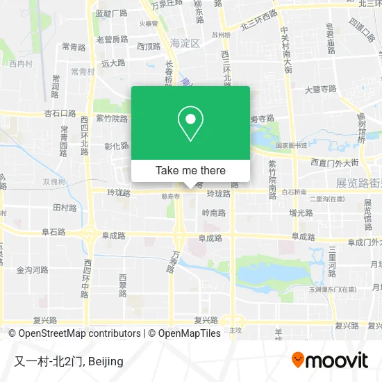 又一村-北2门 map