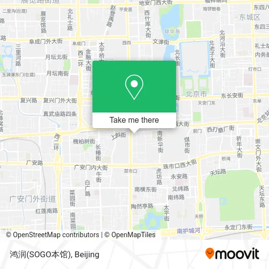 鸿润(SOGO本馆) map
