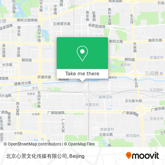 北京心景文化传媒有限公司 map