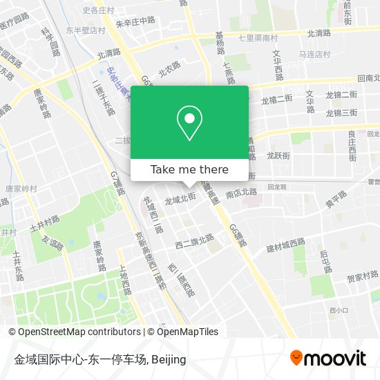 金域国际中心-东一停车场 map