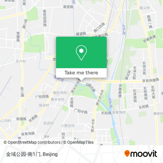 金域公园-南1门 map