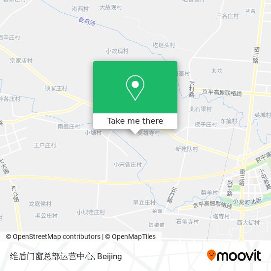 维盾门窗总部运营中心 map