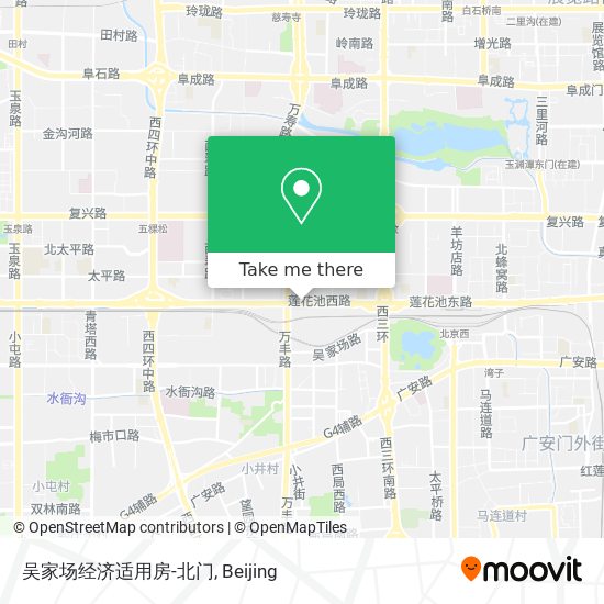 吴家场经济适用房-北门 map