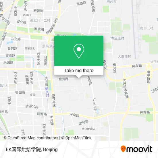 EK国际烘焙学院 map