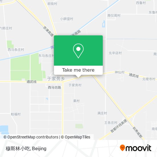 穆斯林小吃 map