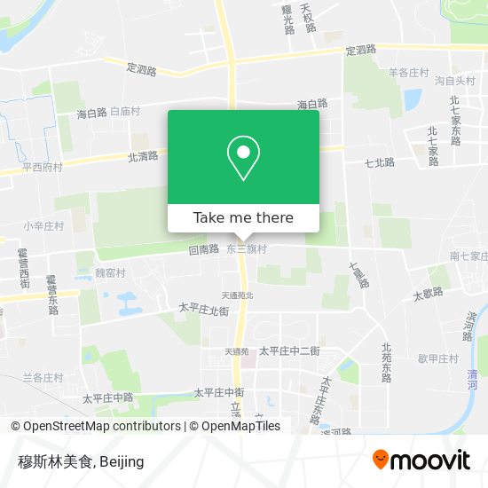 穆斯林美食 map