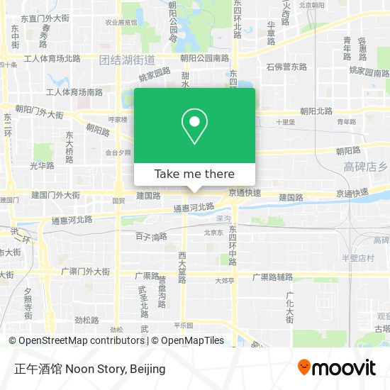 正午酒馆 Noon Story map