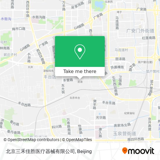 北京三禾佳胜医疗器械有限公司 map