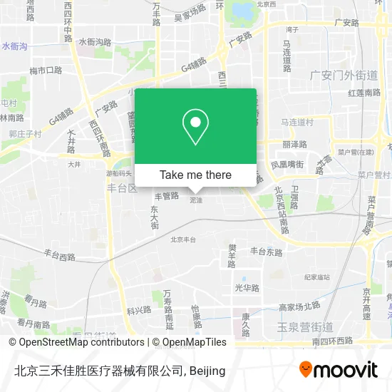 北京三禾佳胜医疗器械有限公司 map