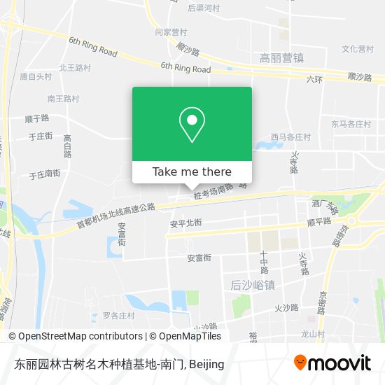 东丽园林古树名木种植基地-南门 map