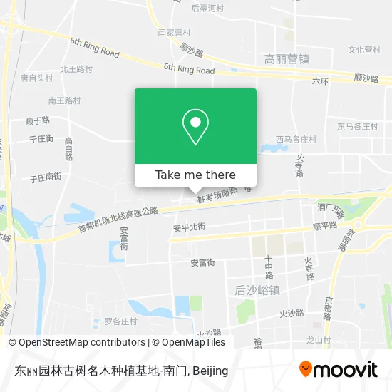 东丽园林古树名木种植基地-南门 map