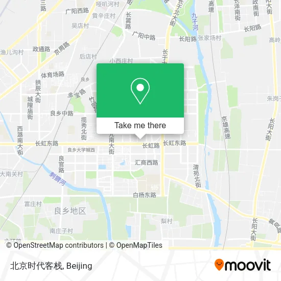 北京时代客栈 map