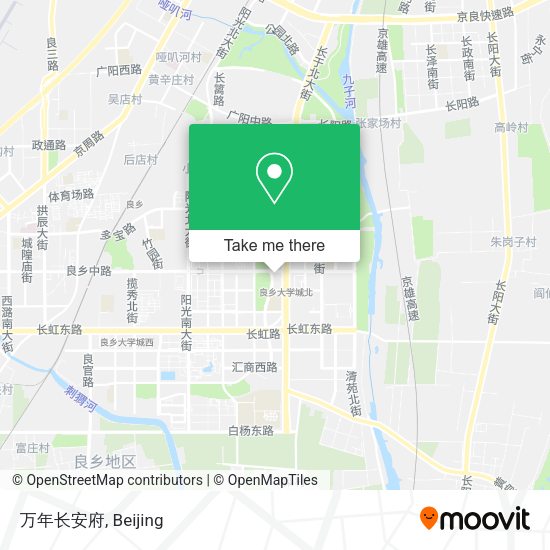 万年长安府 map