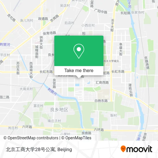 北京工商大学28号公寓 map