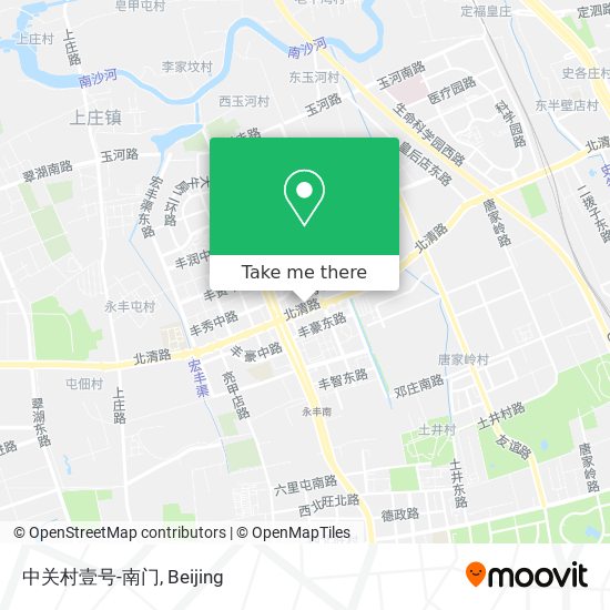 中关村壹号-南门 map