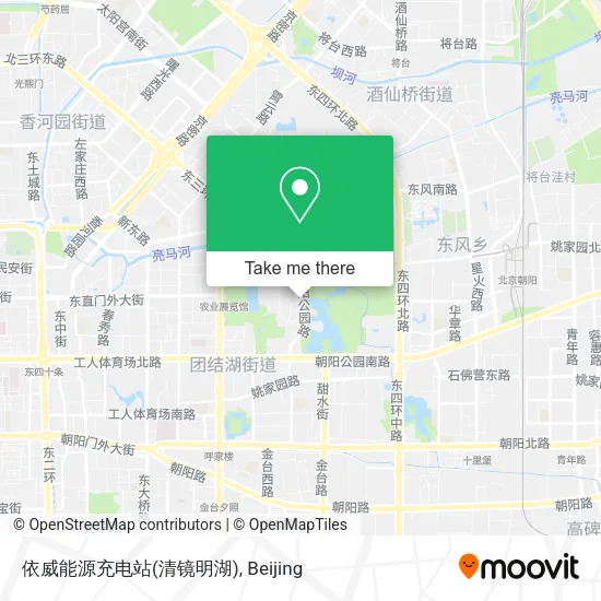 依威能源充电站(清镜明湖) map