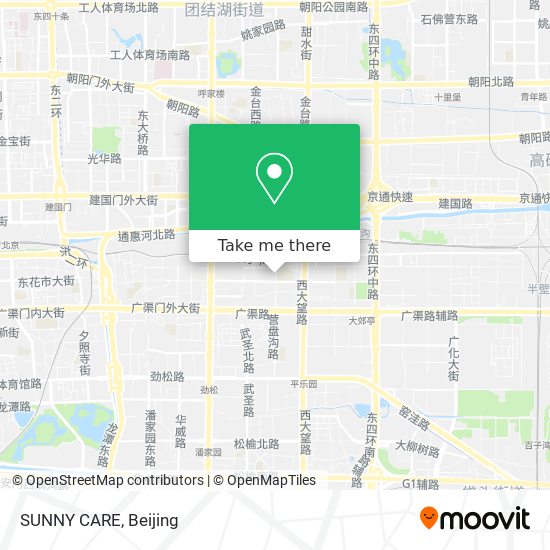 SUNNY CARE map