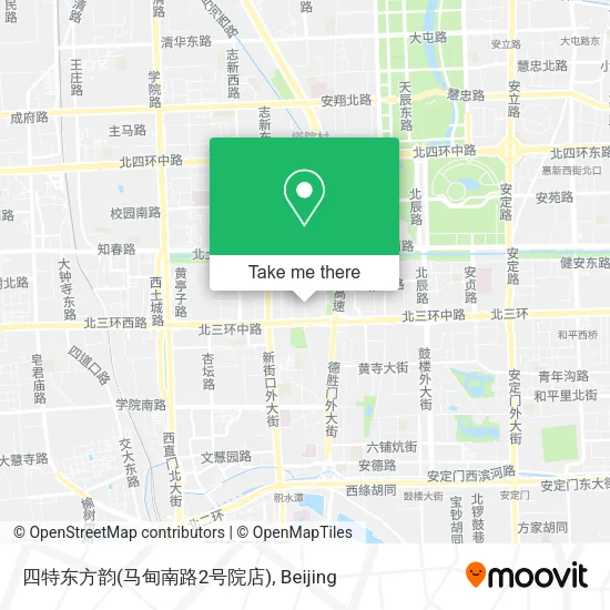 四特东方韵(马甸南路2号院店) map