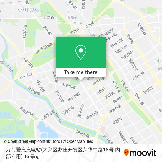 万马爱充充电站(大兴区亦庄开发区荣华中路18号-内部专用) map